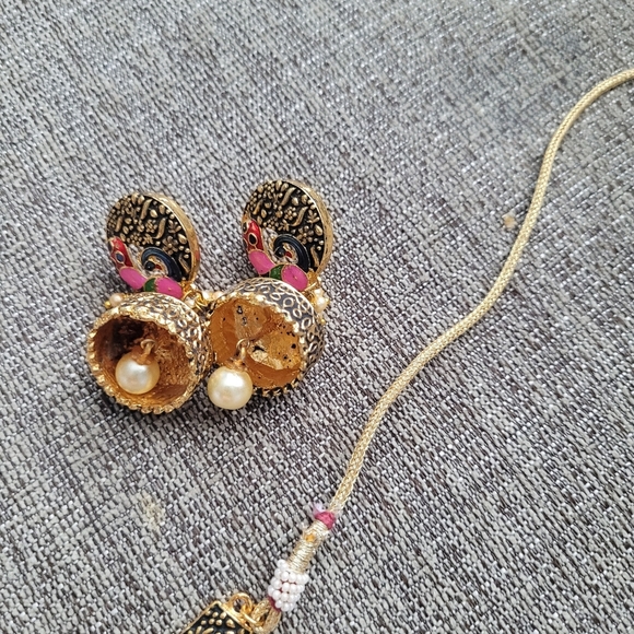 Indian bridal jewelry set - Picture 9 of 11